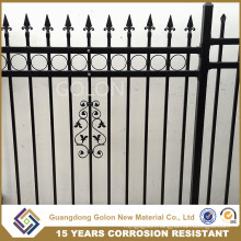 Aluminum and Galvanized Steel Picket Fence